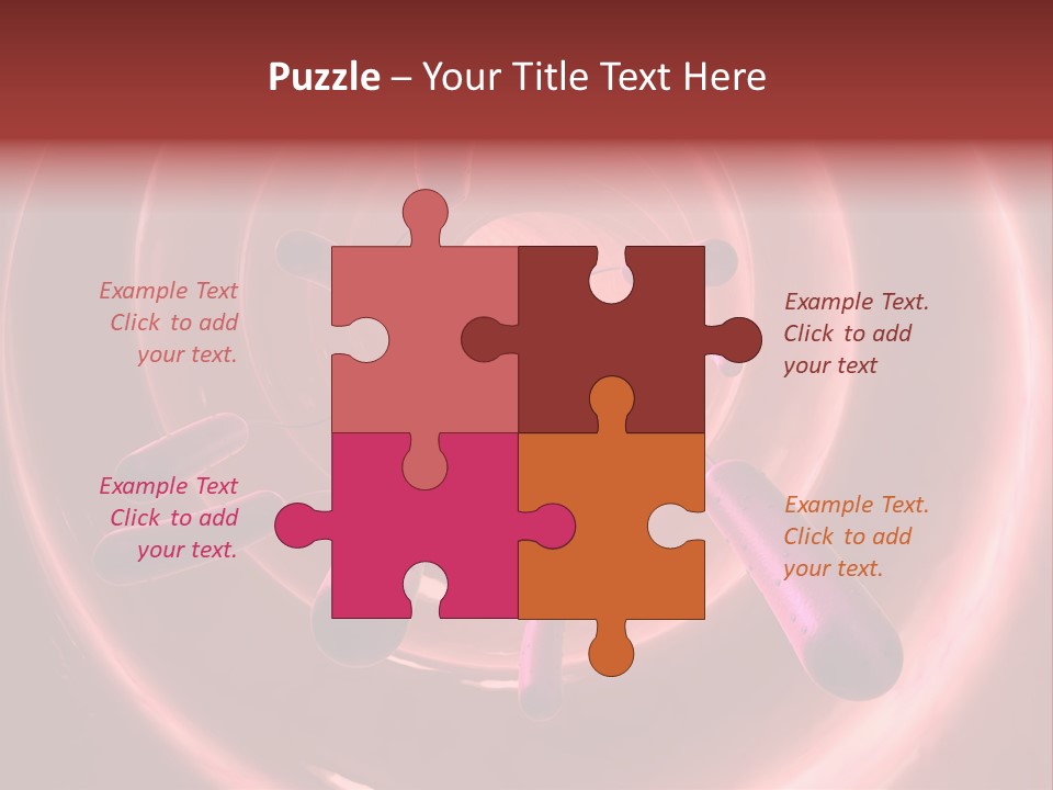 E. Coli Bacteria PowerPoint Template