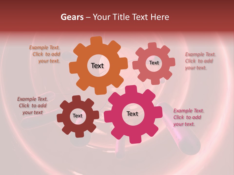 E. Coli Bacteria PowerPoint Template