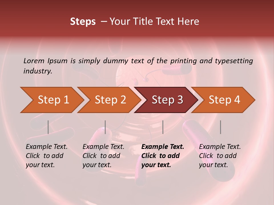 E. Coli Bacteria PowerPoint Template