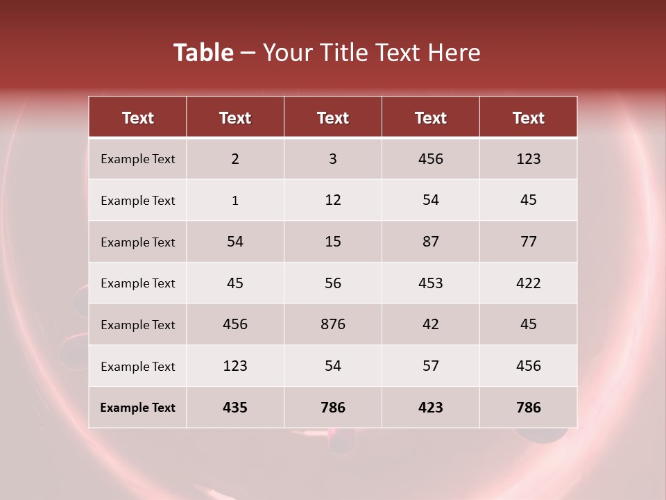 E. Coli Bacteria PowerPoint Template