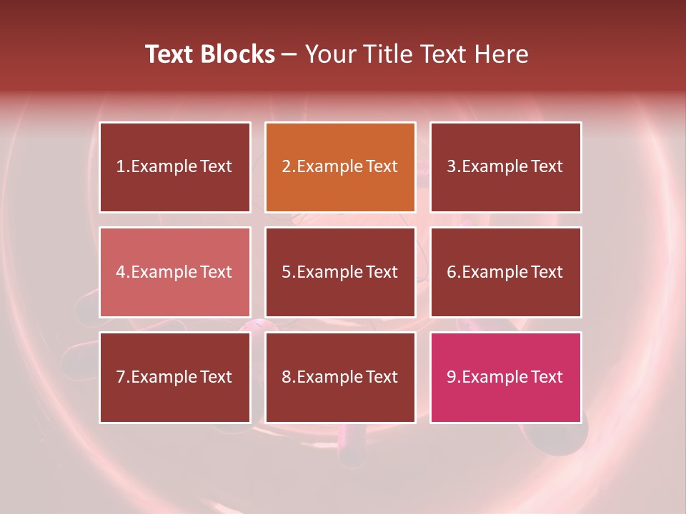 E. Coli Bacteria PowerPoint Template
