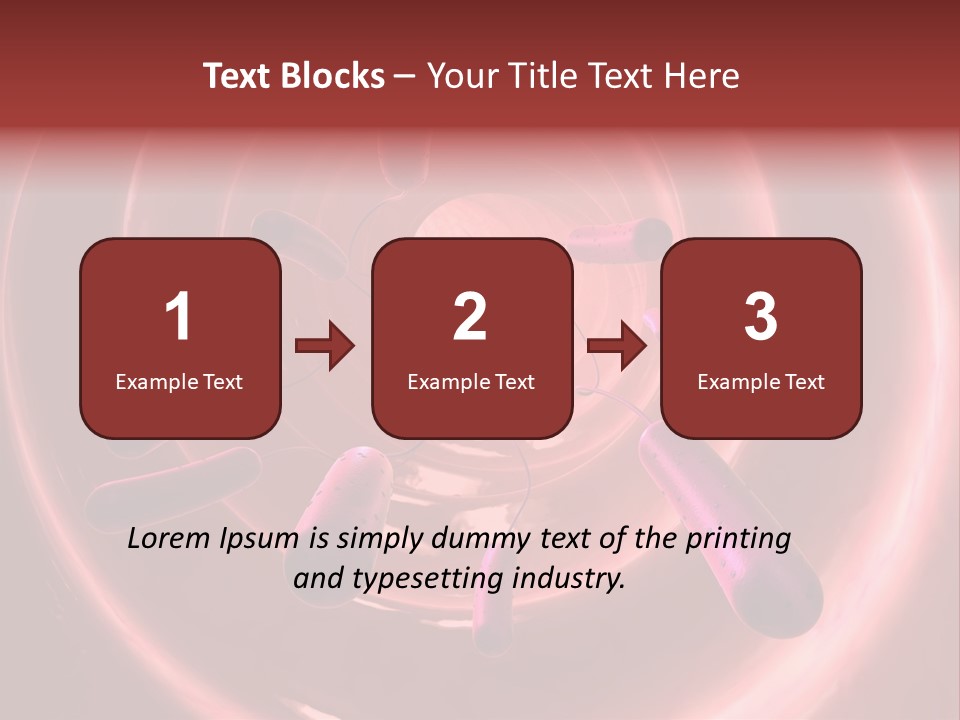 E. Coli Bacteria PowerPoint Template