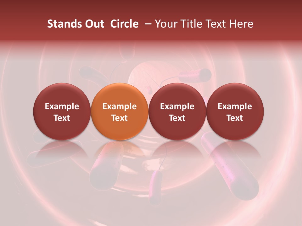 E. Coli Bacteria PowerPoint Template