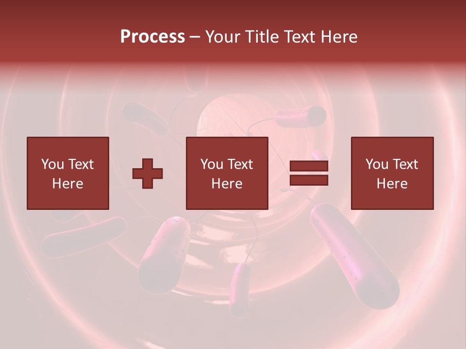 E. Coli Bacteria PowerPoint Template