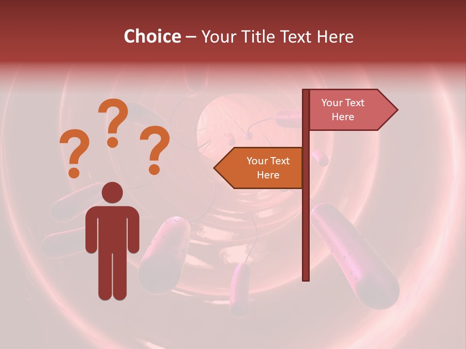E. Coli Bacteria PowerPoint Template