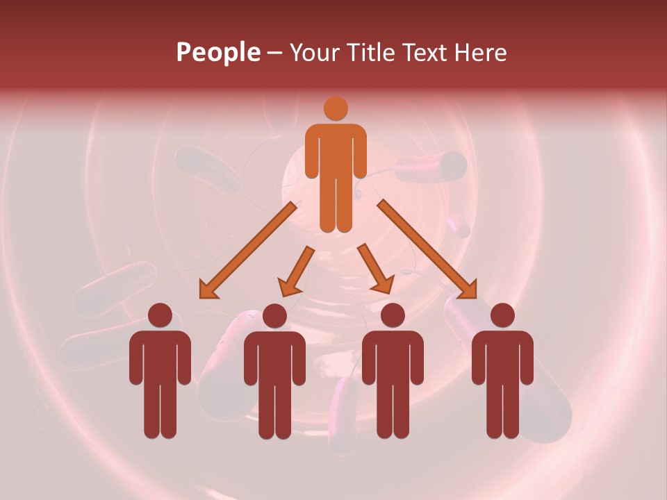 E. Coli Bacteria PowerPoint Template