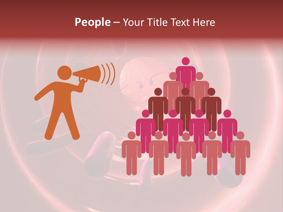 E. Coli Bacteria PowerPoint Template