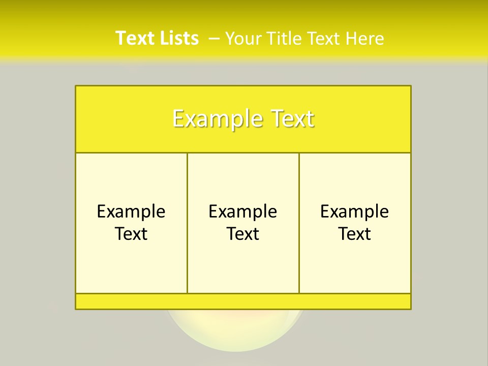 Glass Ball With Butterflies PowerPoint Template