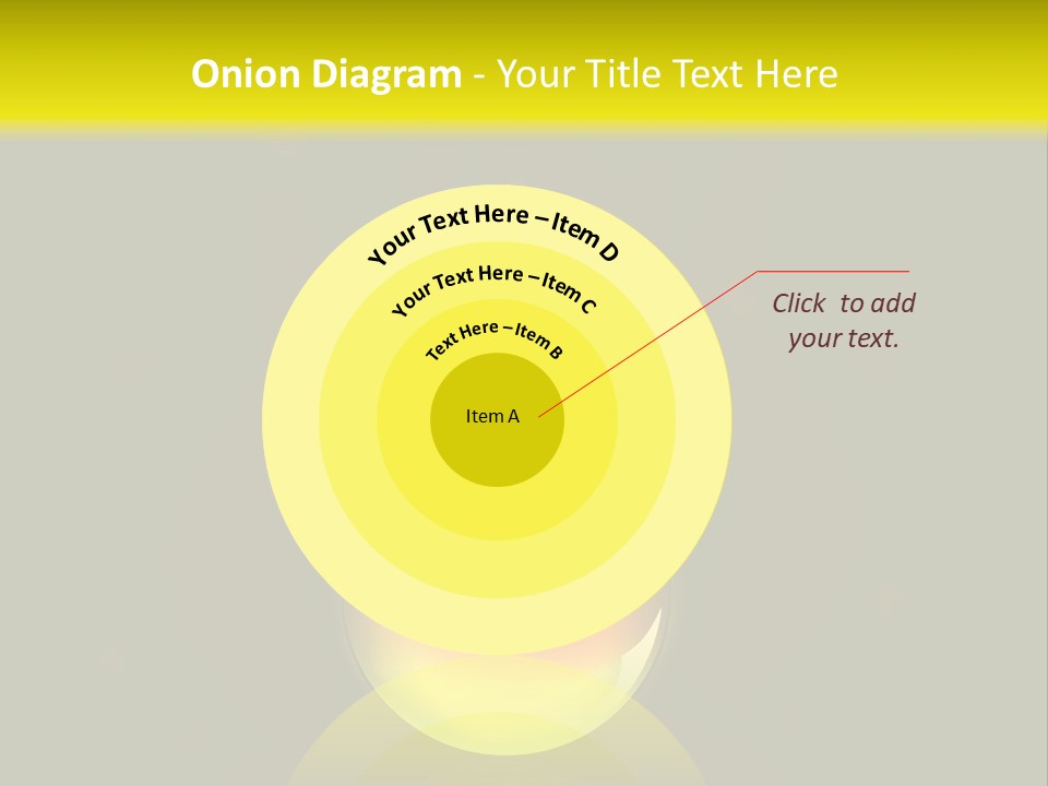 Glass Ball With Butterflies PowerPoint Template