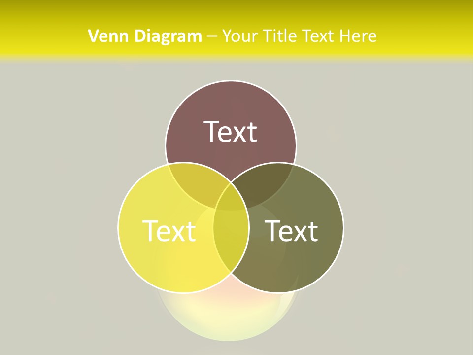 Glass Ball With Butterflies PowerPoint Template