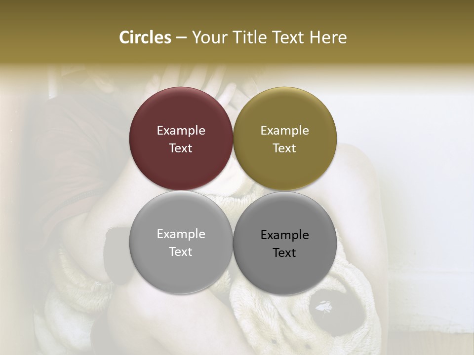 Lonely Boy Being Punished In The Corner. (This Image Is Toned Intentionally) PowerPoint Template