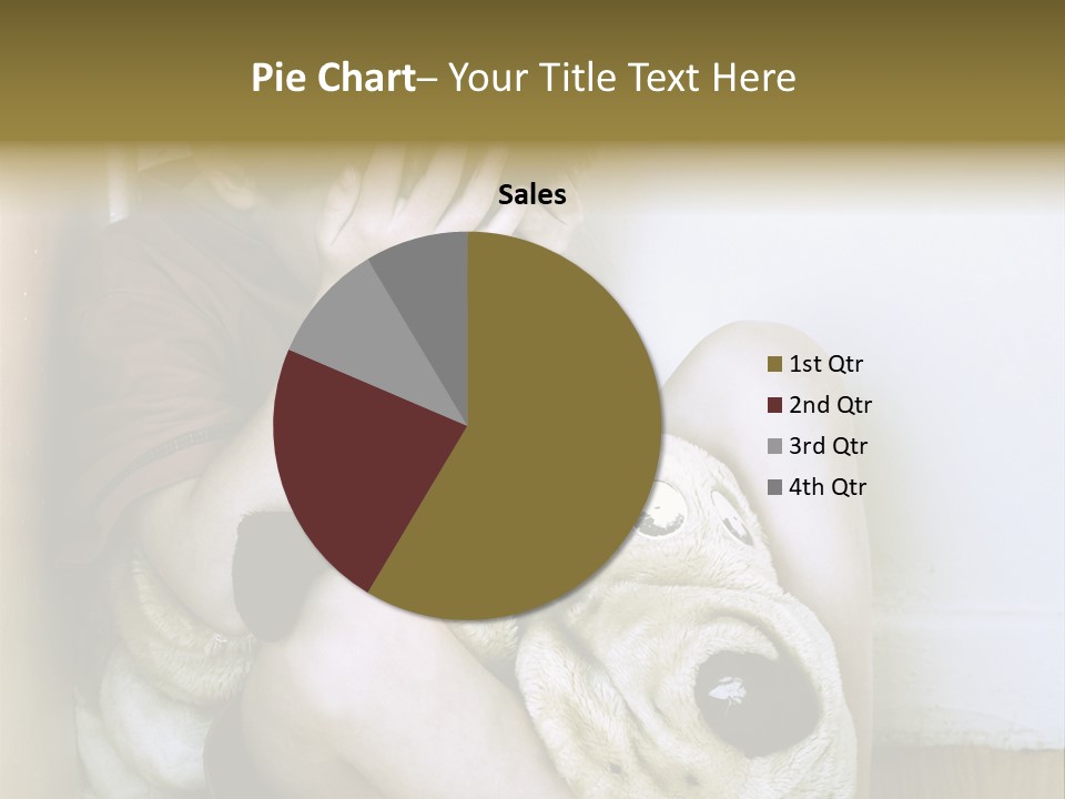 Lonely Boy Being Punished In The Corner. (This Image Is Toned Intentionally) PowerPoint Template