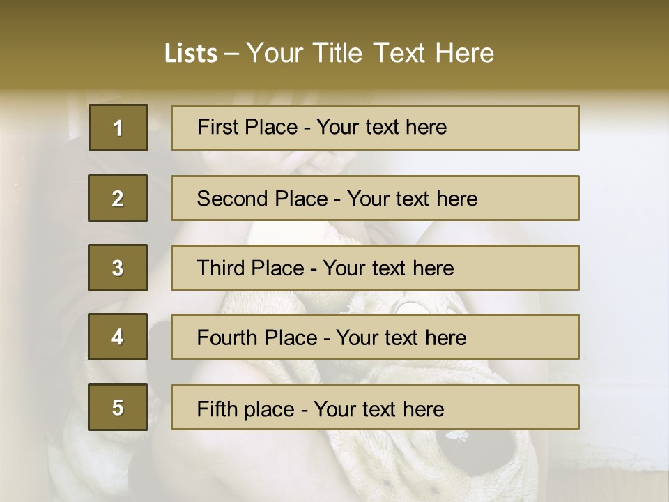 Lonely Boy Being Punished In The Corner. (This Image Is Toned Intentionally) PowerPoint Template