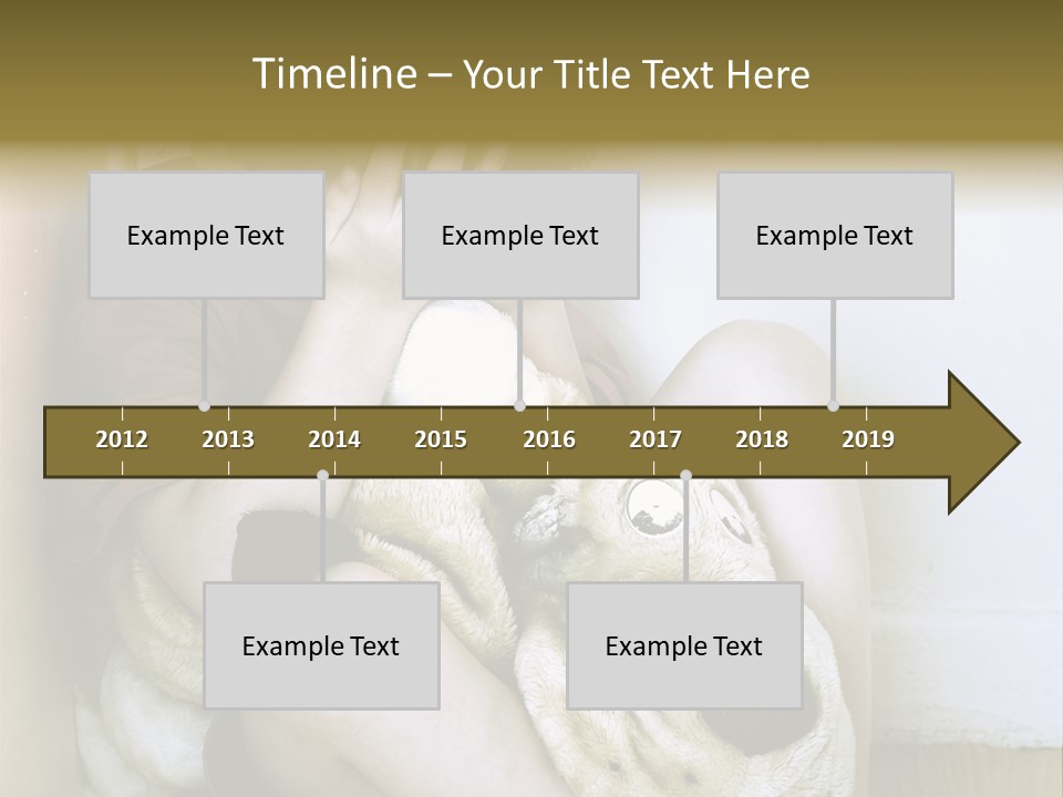 Lonely Boy Being Punished In The Corner. (This Image Is Toned Intentionally) PowerPoint Template