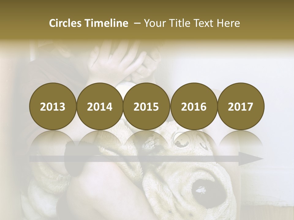 Lonely Boy Being Punished In The Corner. (This Image Is Toned Intentionally) PowerPoint Template