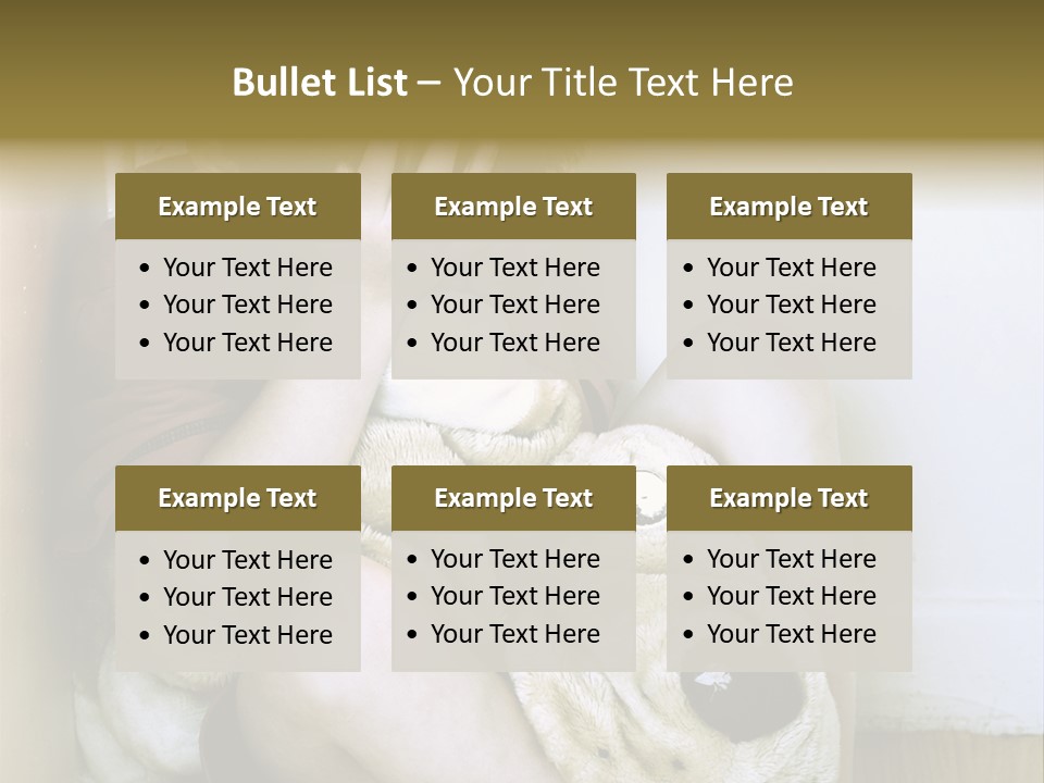 Lonely Boy Being Punished In The Corner. (This Image Is Toned Intentionally) PowerPoint Template