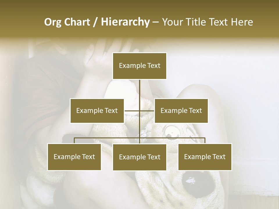 Lonely Boy Being Punished In The Corner. (This Image Is Toned Intentionally) PowerPoint Template
