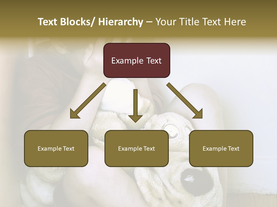 Lonely Boy Being Punished In The Corner. (This Image Is Toned Intentionally) PowerPoint Template