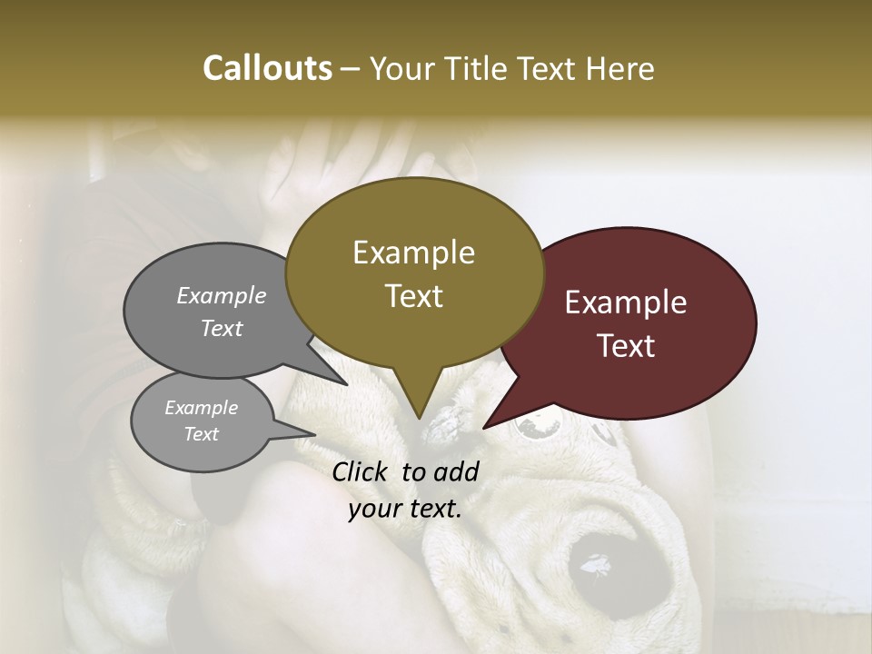Lonely Boy Being Punished In The Corner. (This Image Is Toned Intentionally) PowerPoint Template