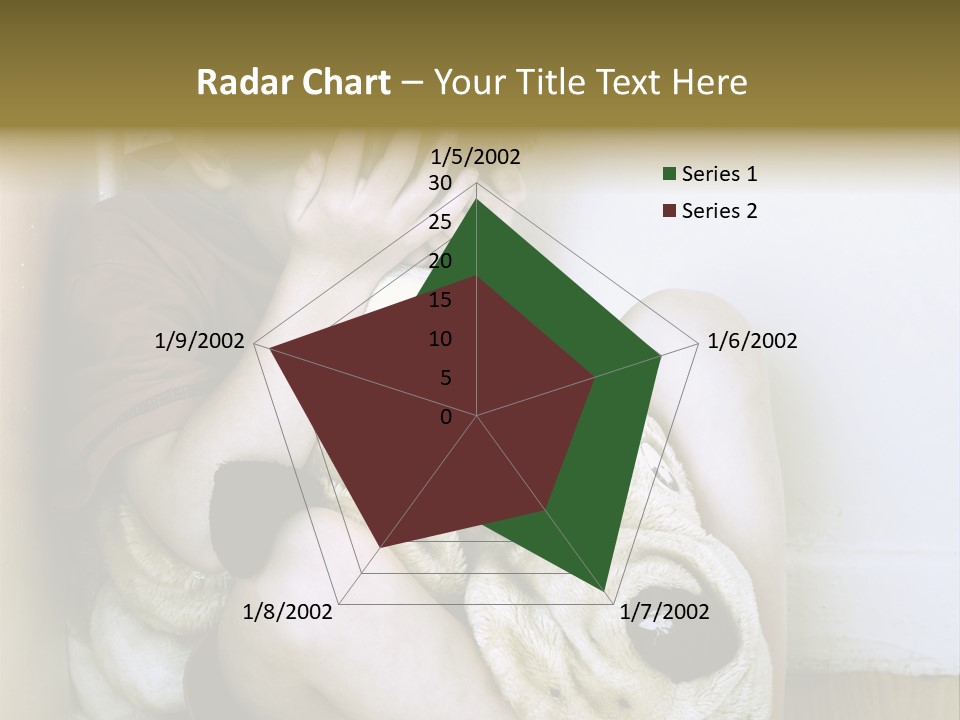 Lonely Boy Being Punished In The Corner. (This Image Is Toned Intentionally) PowerPoint Template