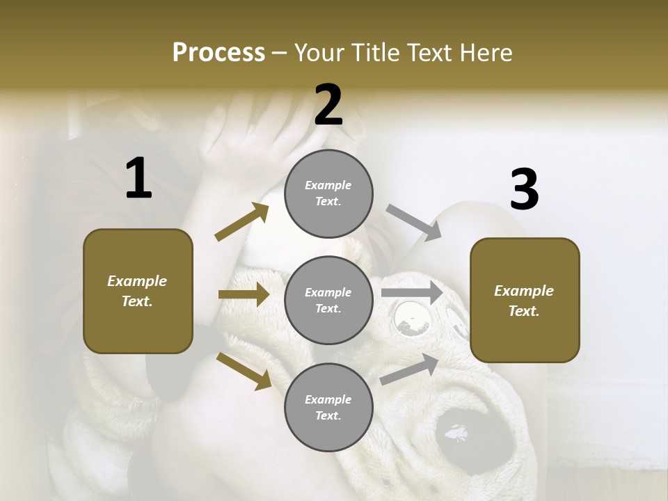 Lonely Boy Being Punished In The Corner. (This Image Is Toned Intentionally) PowerPoint Template
