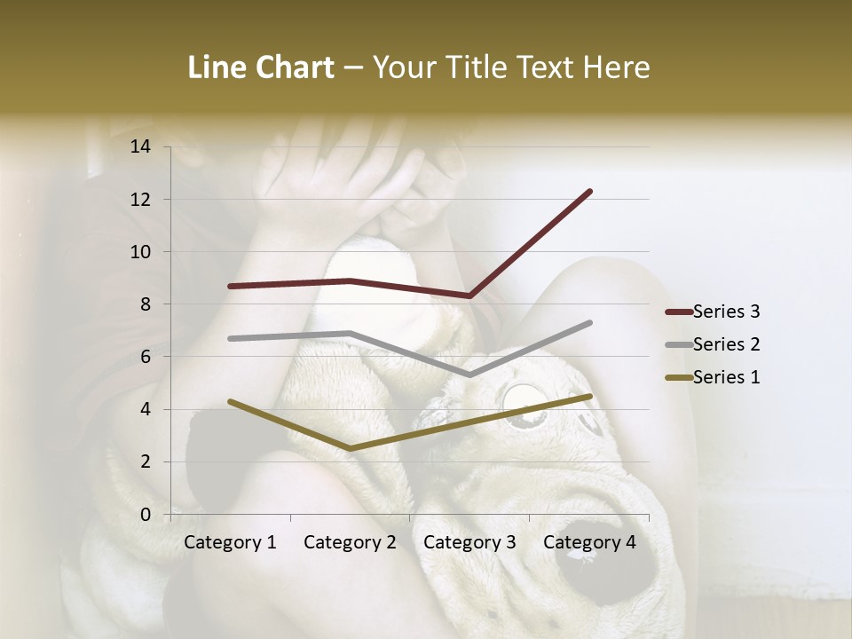 Lonely Boy Being Punished In The Corner. (This Image Is Toned Intentionally) PowerPoint Template