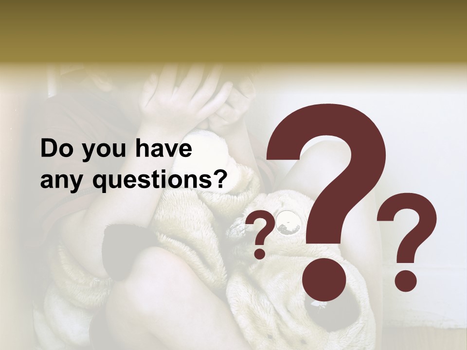 Lonely Boy Being Punished In The Corner. (This Image Is Toned Intentionally) PowerPoint Template