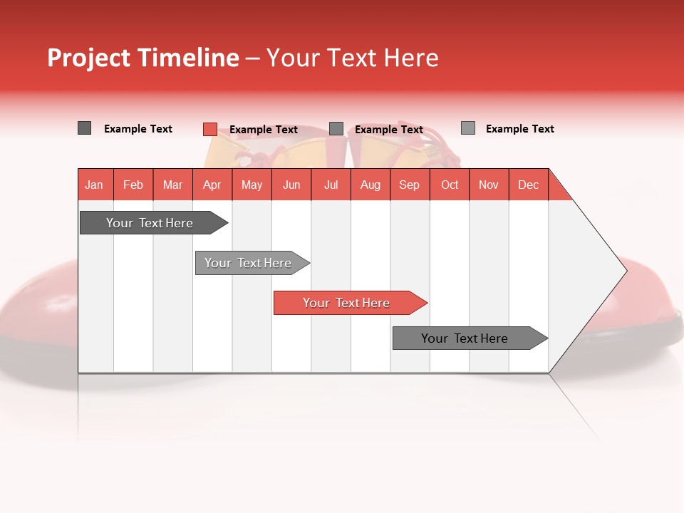 A Pair Of Huge Colorful Clown Shoes On A White Background With Copy Space PowerPoint Template