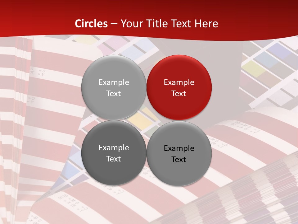 Prepress Color Management In Print Production. Cmyk Color Check On Printed Paper. Quality Printing Concept PowerPoint Template