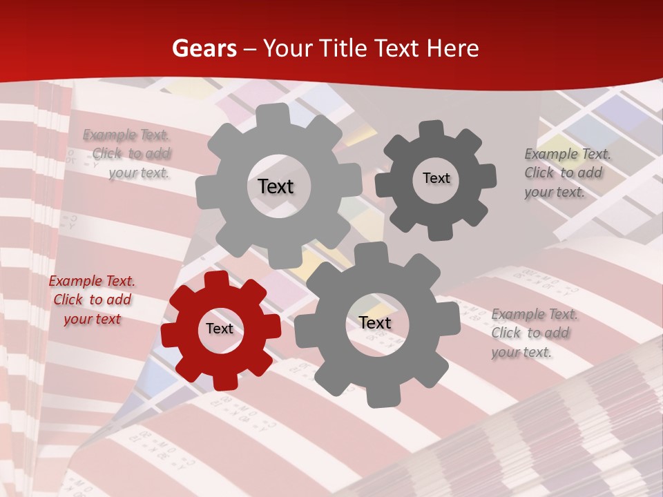 Prepress Color Management In Print Production. Cmyk Color Check On Printed Paper. Quality Printing Concept PowerPoint Template