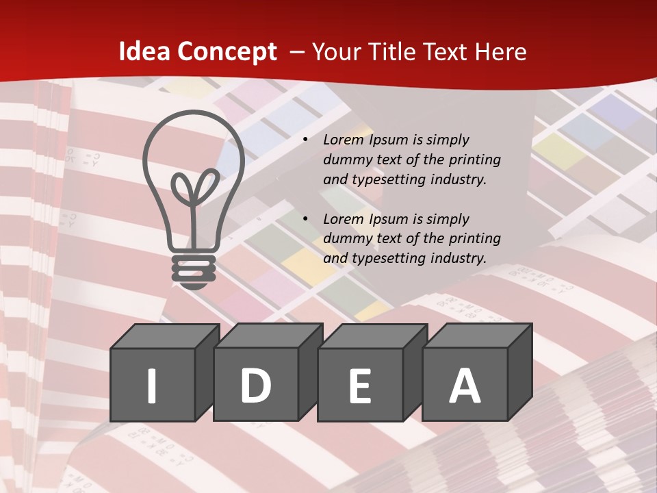 Prepress Color Management In Print Production. Cmyk Color Check On Printed Paper. Quality Printing Concept PowerPoint Template