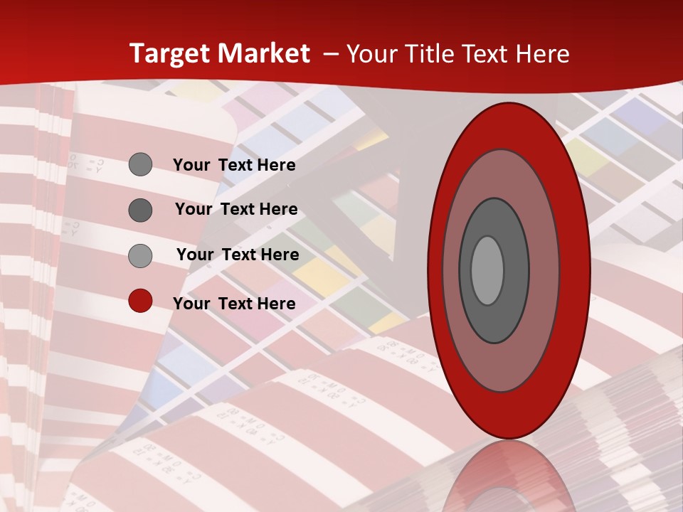 Prepress Color Management In Print Production. Cmyk Color Check On Printed Paper. Quality Printing Concept PowerPoint Template