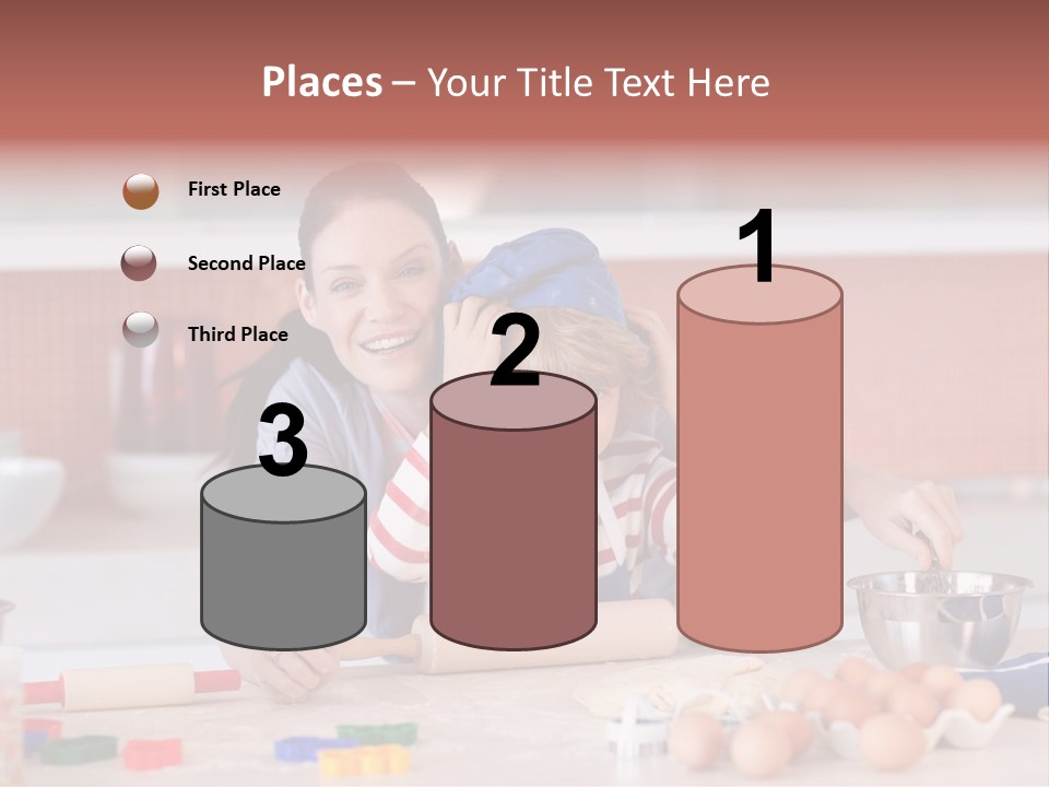 Mother Having Fun With Her Child PowerPoint Template