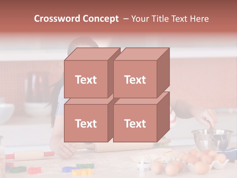 Mother Having Fun With Her Child PowerPoint Template