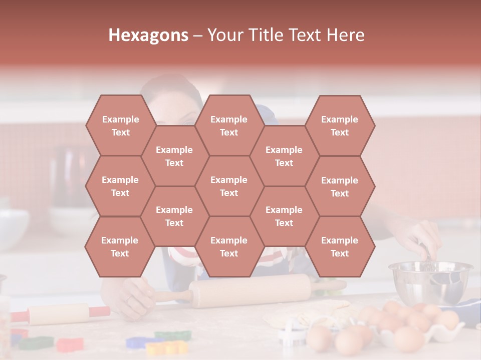 Mother Having Fun With Her Child PowerPoint Template