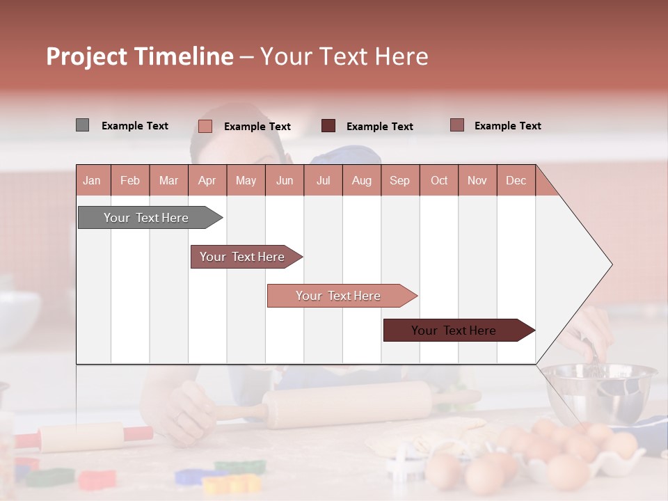 Mother Having Fun With Her Child PowerPoint Template