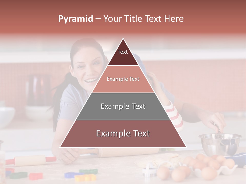 Mother Having Fun With Her Child PowerPoint Template