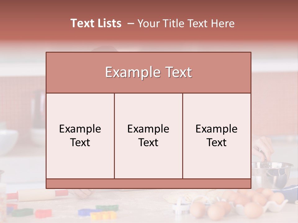 Mother Having Fun With Her Child PowerPoint Template