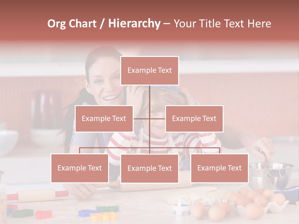 Mother Having Fun With Her Child PowerPoint Template