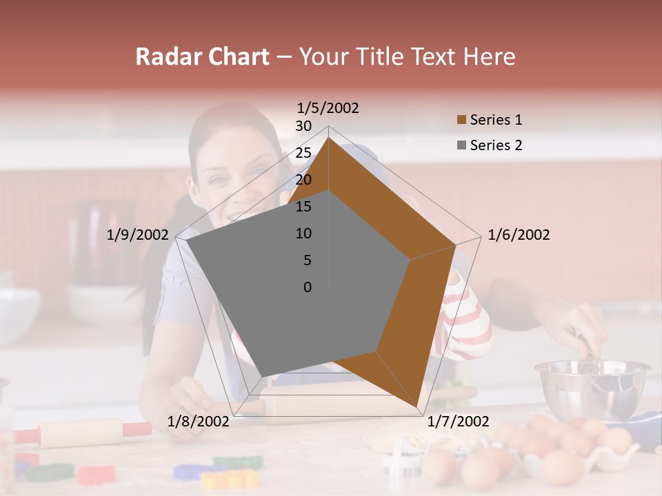 Mother Having Fun With Her Child PowerPoint Template