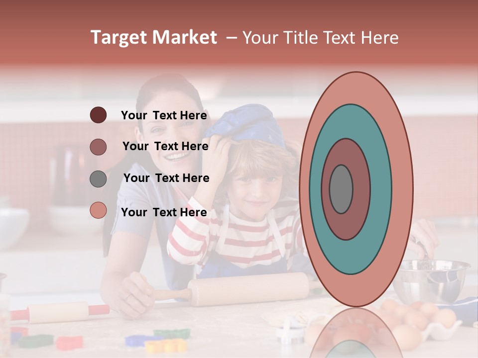 Mother Having Fun With Her Child PowerPoint Template