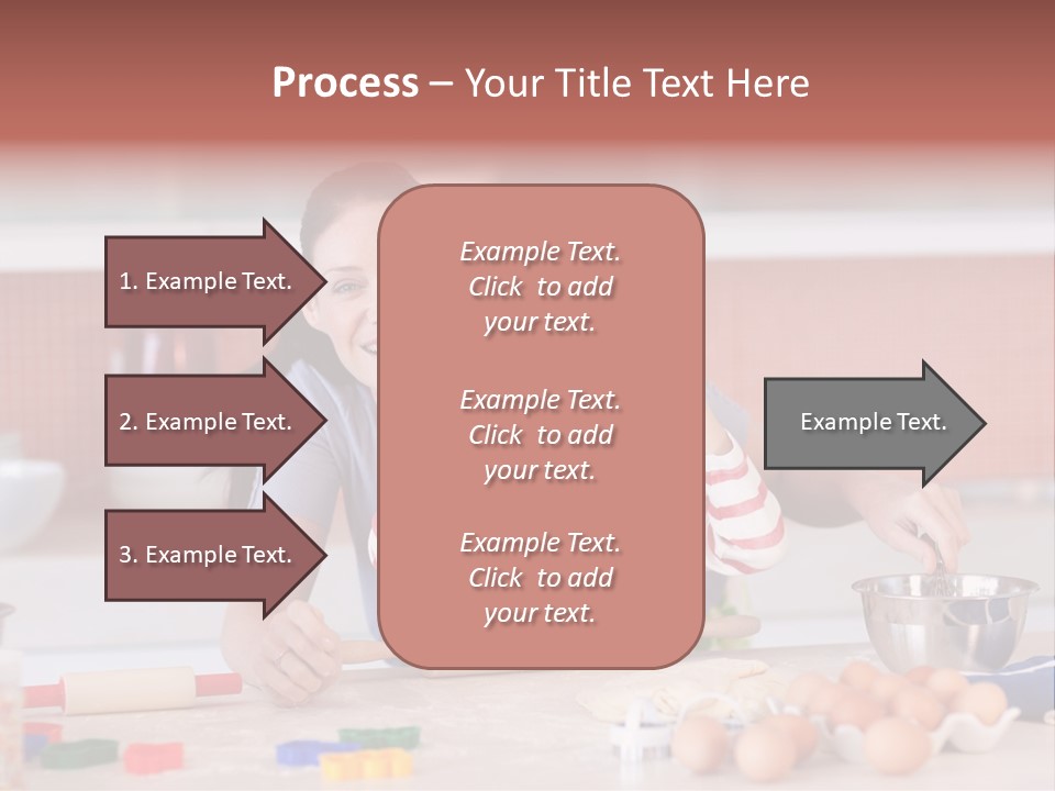 Mother Having Fun With Her Child PowerPoint Template