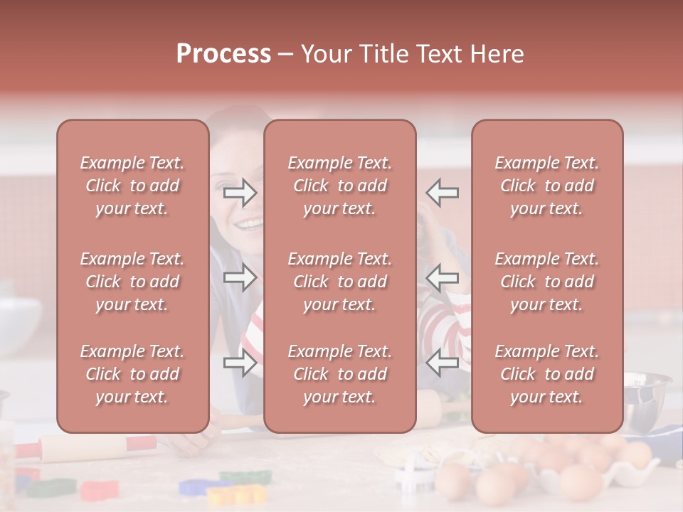 Mother Having Fun With Her Child PowerPoint Template