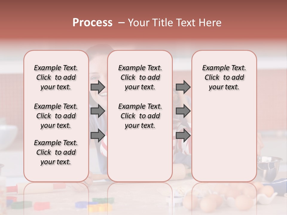 Mother Having Fun With Her Child PowerPoint Template