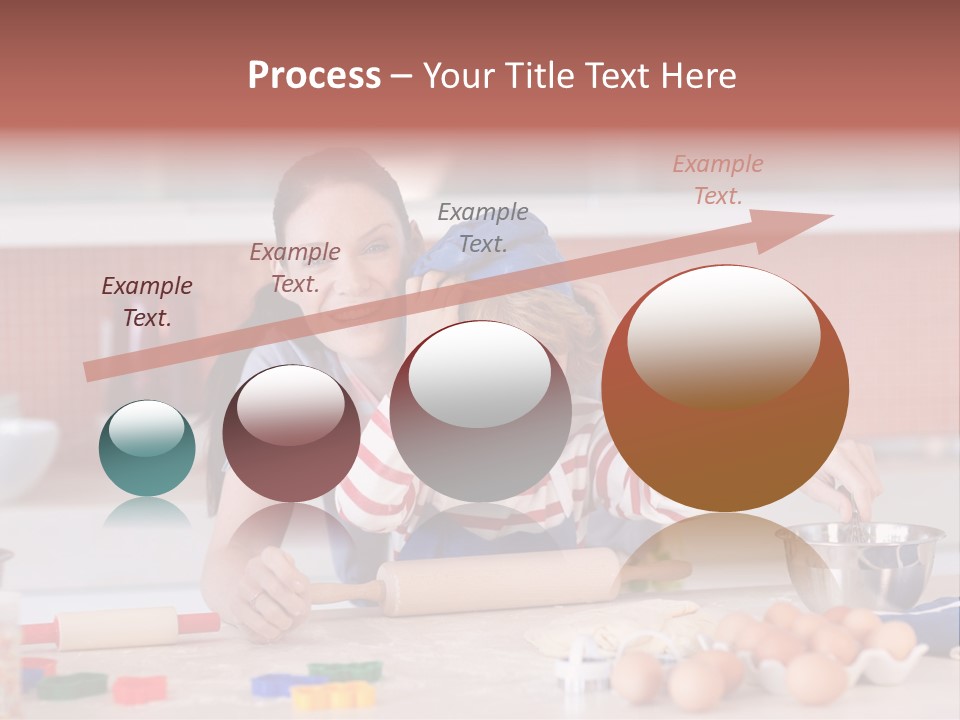 Mother Having Fun With Her Child PowerPoint Template