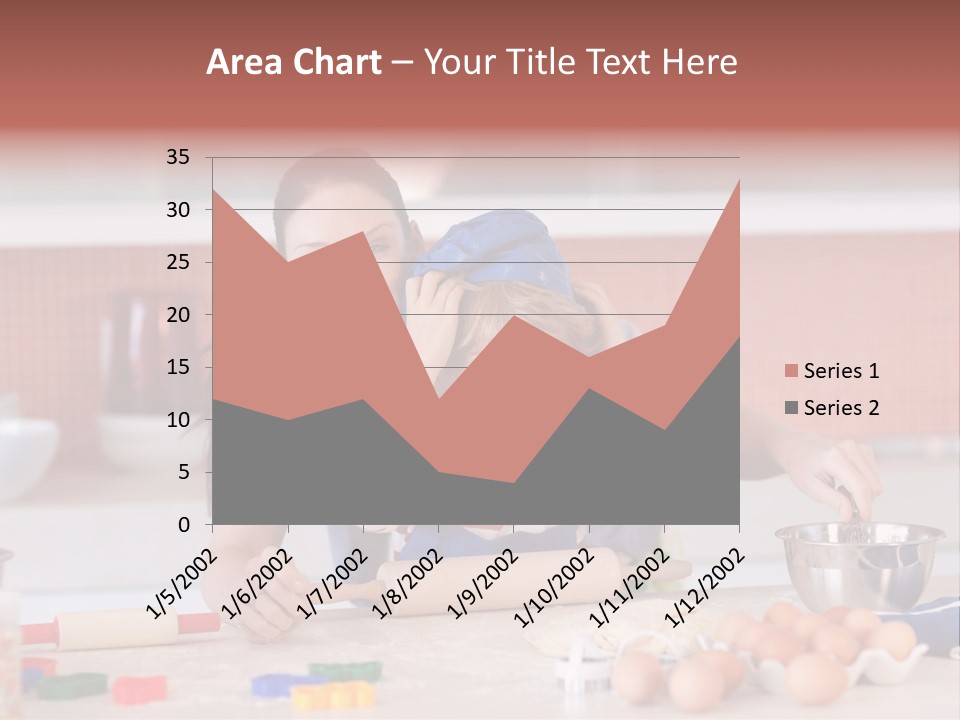 Mother Having Fun With Her Child PowerPoint Template