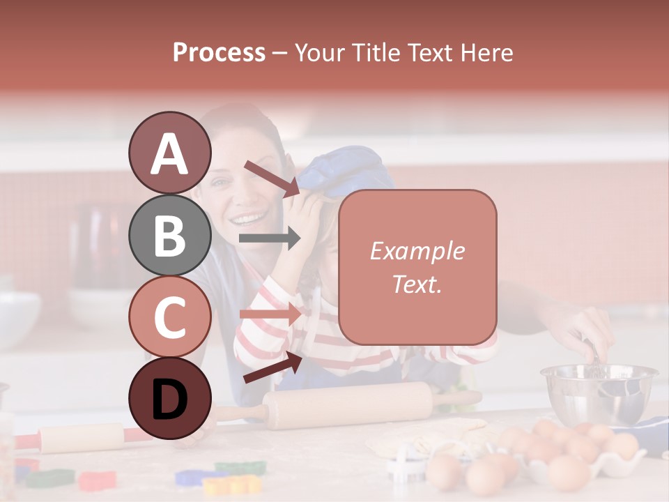 Mother Having Fun With Her Child PowerPoint Template