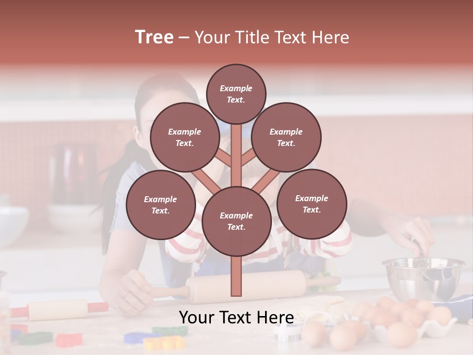 Mother Having Fun With Her Child PowerPoint Template