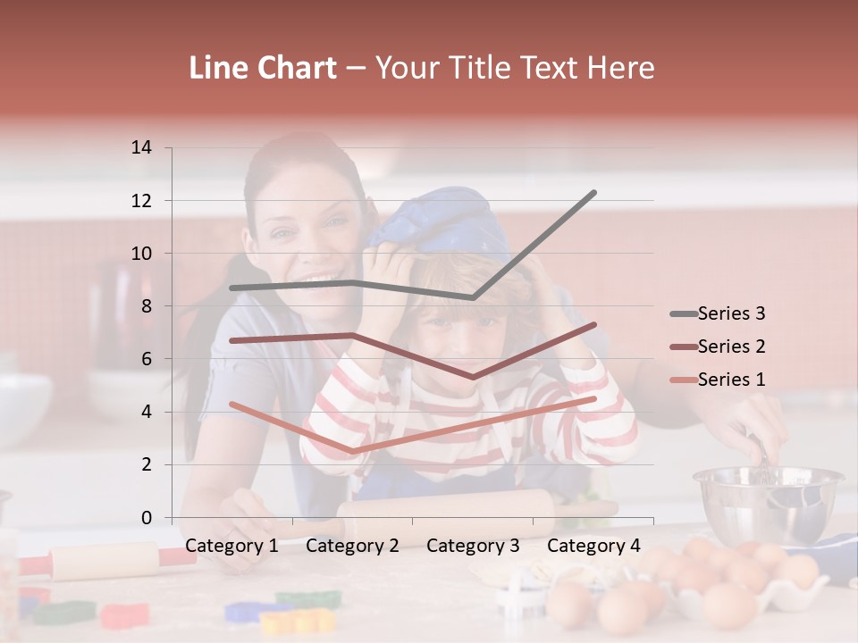 Mother Having Fun With Her Child PowerPoint Template