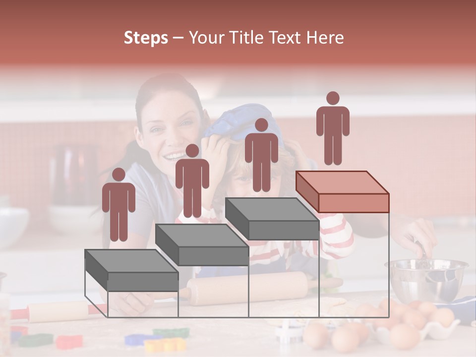 Mother Having Fun With Her Child PowerPoint Template